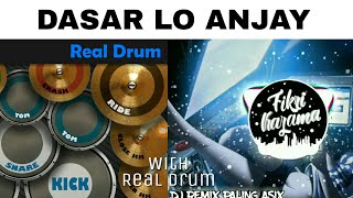 Download lagu Dj Dasar Lo Anjay REMIX cover Realdrum mp3