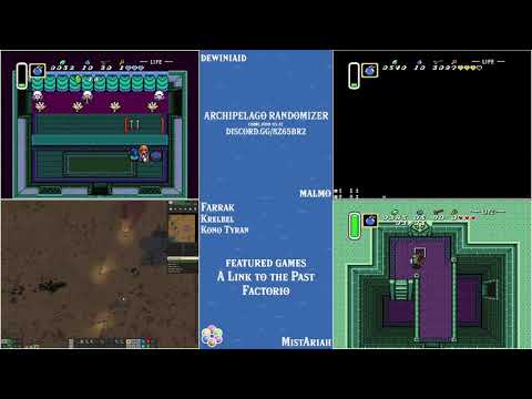 Archipelago MultiWorld - Link to the Past x Factorio - v0.0.4