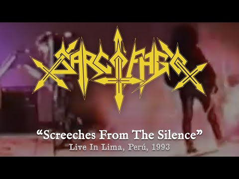 Sarcófago 🇧🇷 - Screeches From The Silence, Live In Lima, Perú