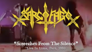 Sarcófago - 04 Screeches From The Silence, Live In Lima Perú