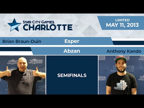 SCGCHAR: Semifinals - Brian Braun-Duin vs Anthony Kando | Limited