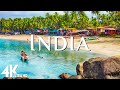 FLYING OVER INDIA 4K Video UHD Relaxing Music With Beautiful Natural Video For Stress Relief