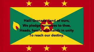 Hail Grenada - National Anthem of Grenada (English lyrics)