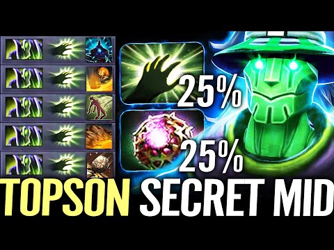 🔥 TOPSON Rubick MID Aghanim + Octarine — Secret Hero -50% CD vs Team SECRET for TI11 Slot Dota2 Pro