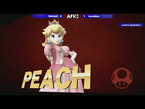 AFKgg 21 - Notlast (Peach) vs Vermillion (Cloud) - Losers Quarters