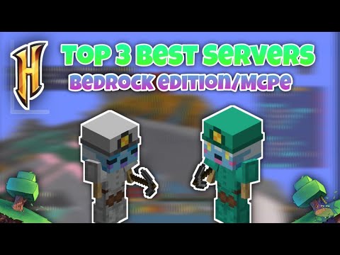 Livenjo - Top 3 BEST Hypixel Like Skyblock Servers For Mcpe (Bedrock Edition) Minecraft 2021 PS4 XBOX