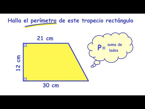 Perímetro de un trapecio
