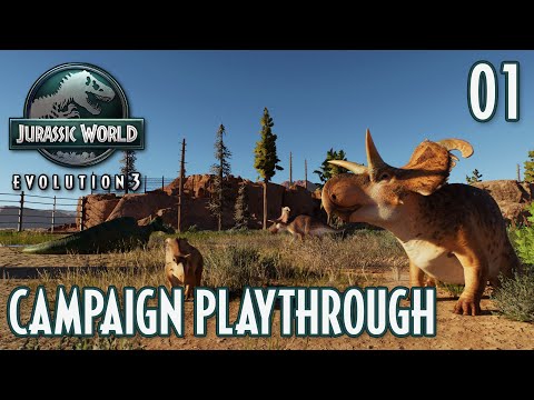 NEW START, NEW MISSION | Jurassic World Evolution 3 | Campaign Playthrough - Part 1