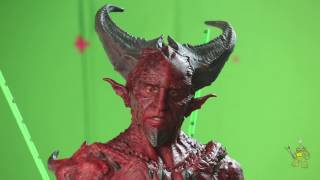 Makeup Transformations of Childhood's End - Special Effects Prosthetics video