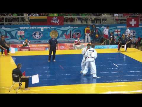 EC2016 Men +85kg Vytautas Cėpla Lithuania AKA Vs Levan Verulidze Georgia SHIRO