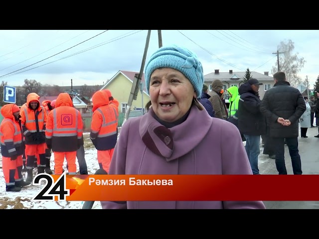 Мәлләтамак авылының Тукай һәм Кооператив урамнарына асфальт түшәлде