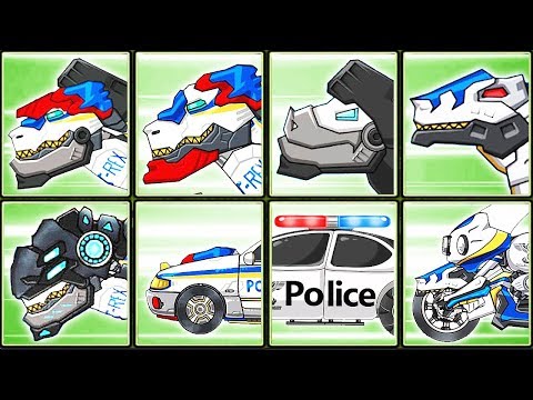 Dino Robot Corps - Police Team | Eftsei Gaming