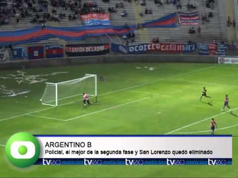 Argentino B: Triunfo de Policial y Derrota de San Lorenzo de Alem