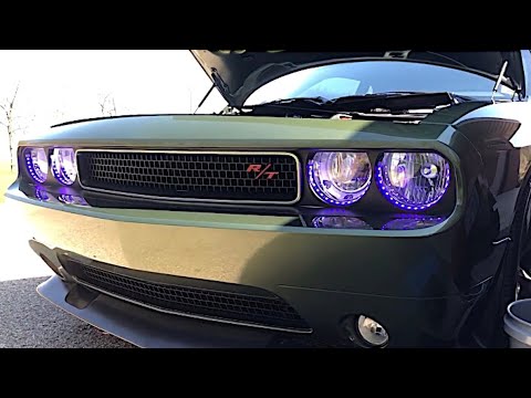 How to install OPT 7 Led halo lights (challenger)