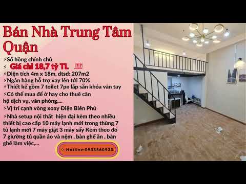 Cần bán Nhà Quận 1 Thiết kế CHDV 9 P 300m2 Giá 18.7 tỷ