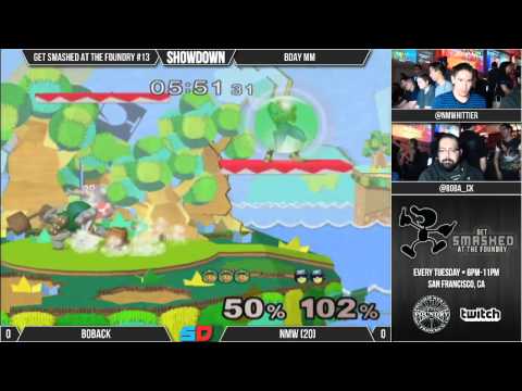 Get Smashed at the Foundry #13 - MM - Boback (ICs) vs NMW (C. Falcon)