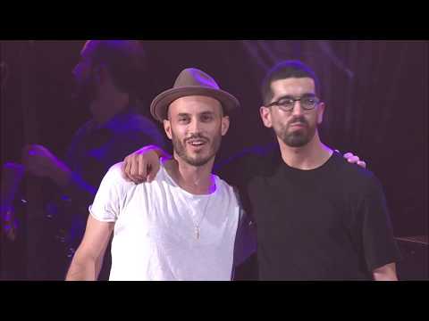 חנן בן ארי עם ישי ריבו, נתן גושן ועידן עמדי