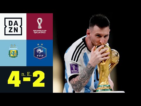 Jahrhundertspiel! Messi & Argentinien Weltmeister: Argentinien - Frankreich 4:2 n E | WM 2022 | DAZN