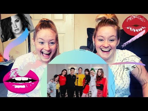 DEMI LOVATO MEDLEY ft. JAMES CHARLES - SISTER SING OFF! *REACTION!!* ft DOUBLE TROUBLE