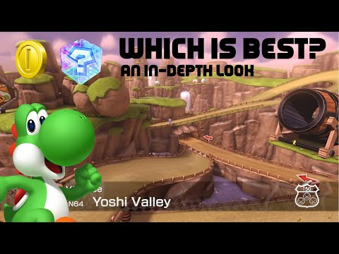 What is the best route to take in Yoshi valley?