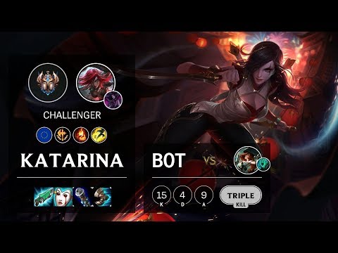 Katarina Bot vs Miss Fortune - EUW Challenger Patch 10.6