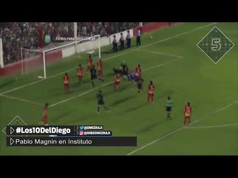 Pablo Magnin y sus 10 goles en Instituto