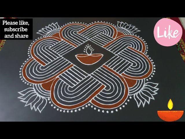 festival padi kolam design by passion of indian homemaker