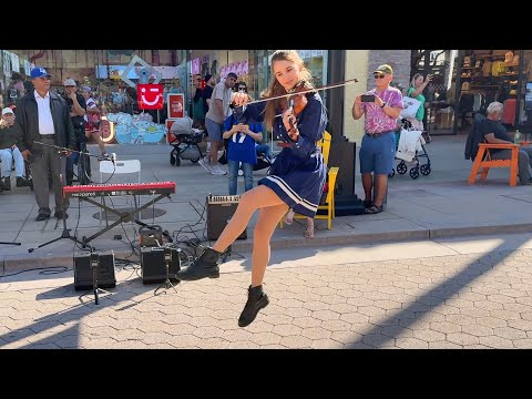 Conquest of Paradise – The Most Powerful Street Performance | Karolina Protsenko - Violin Cover