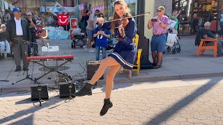 Download lagu Conquest of Paradise – The Most Powerful Street Performance | Karolina Protsenko - Violin Cover mp3