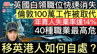 英國白領職位快速被取代‼️移英港人應如何自處❓
