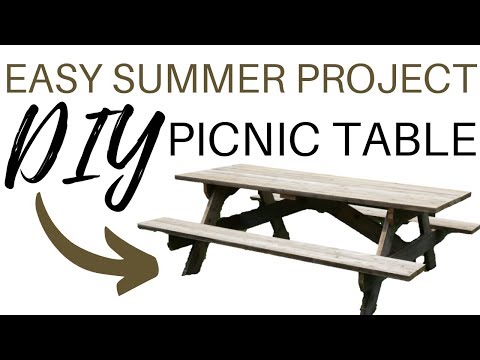 How to Build a Picnic Table