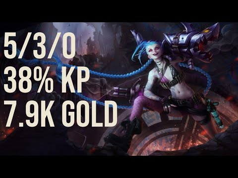 An Everglow Jinx Bot vs Azir KR 11.8