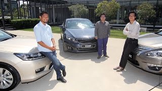 Honda Accord vs Nissan Teana vs Kia Optima