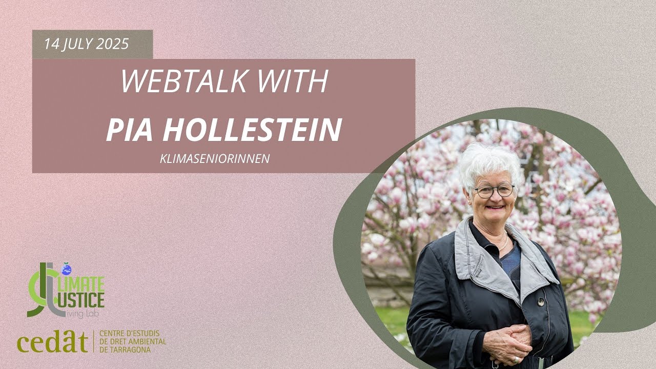 🌍 Climate Justice and the Landmark KlimaSeniorinnen Case | Webtalk with Pia Hollenstein ⚖️