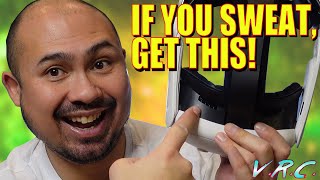 IF you SWEAT in VR, your Meta Quest 3 need THIS! AMVR Facial Interface