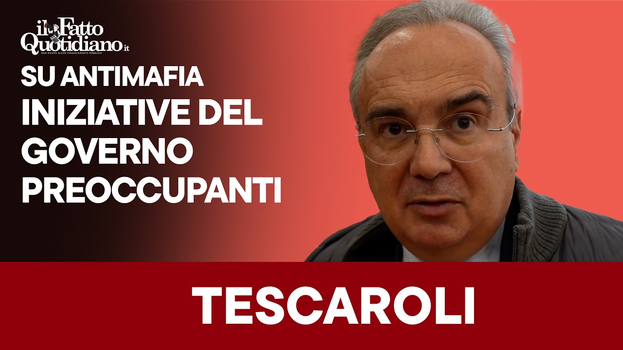 Festival Wikimafia, Tescaroli: "Politiche del governo preoccupanti, serve sensibilità istituzionale"