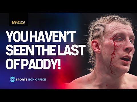 EMOTIONAL Paddy Pimblett reacts after heartbreaking Lightweight title defeat to Justin Gaethje 💔