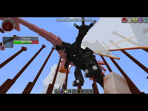 Minecraft Mob Battle: Mobzilla vs The King