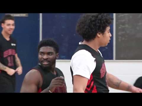 多伦多华人篮球联赛惊险隔人怒扣，精彩程度堪比CBA