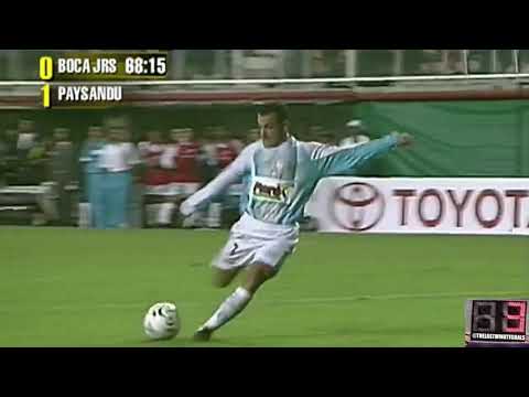 LATE GOAL of  Pedro Iarley (Paysandú) v Boca Juniors at 88 ／ Libertadores 2003 R16 1st leg