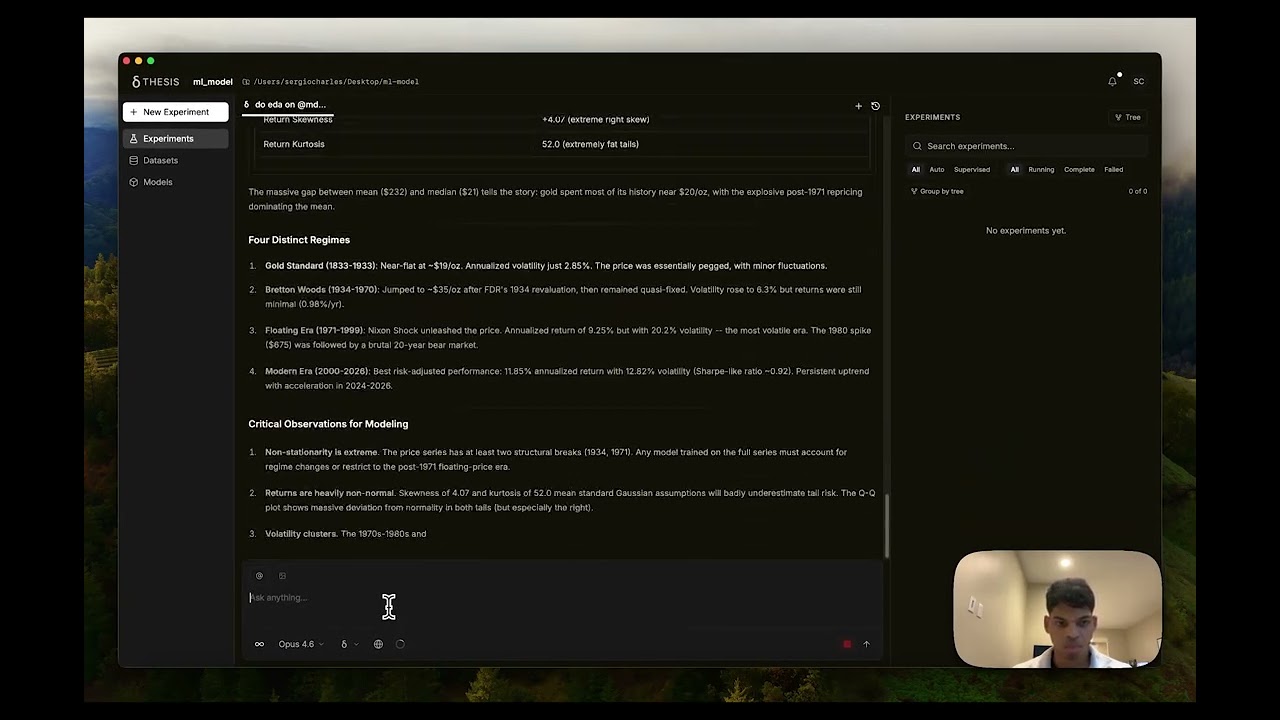 Introducing Thesis: An Autonomous AI researcher