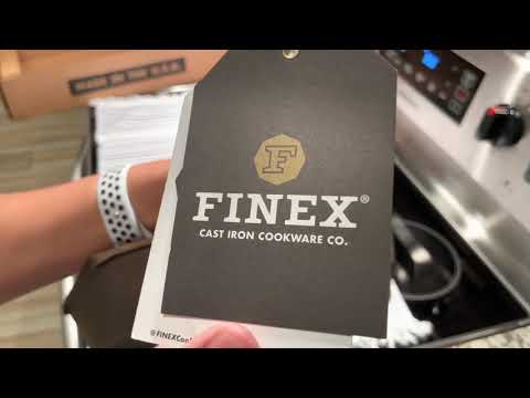 Finex No. 12 unboxing: cast iron cookware