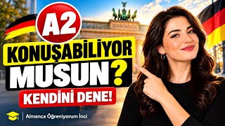 A2 Almanca Biliyorsan Bu Cümleleri Kurabilmelisin! | Kendini Test Et#a