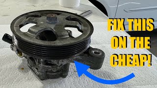 Honda Power Steering Pump Disassembly and Rebuild