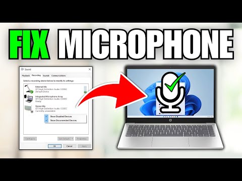 How To Fix Microphone Not Working on HP Laptop