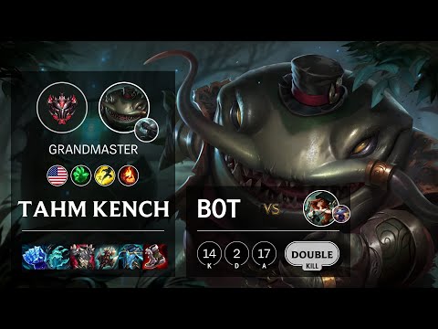 Tahm Kench Bot vs Miss Fortune - NA Grandmaster Patch 11.16