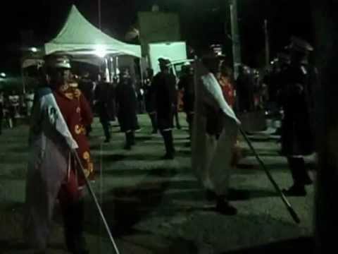 Entrada - COMASI ( Corporação Musical Alvimar Silva ) no FESTBAN em Piúma 2012