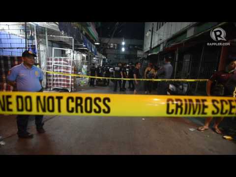 The site of the Quiapo twin blasts