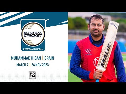 POTM: M.Ihsan - POR vs ESP | Highlights | ECI Spain, 2023 | 26 Nov 2023 | ECI23.164