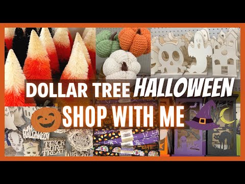 NEW Dollar Tree HALLOWEEN Shop With Me 2022 | Halloween Decorations!! MUST SEE New Halloween Decor